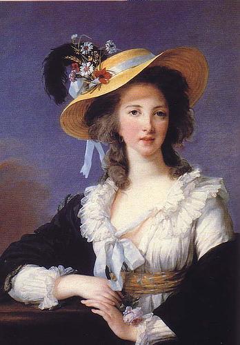 eisabeth Vige-Lebrun Portrait of the Duchess de Polignac oil painting picture